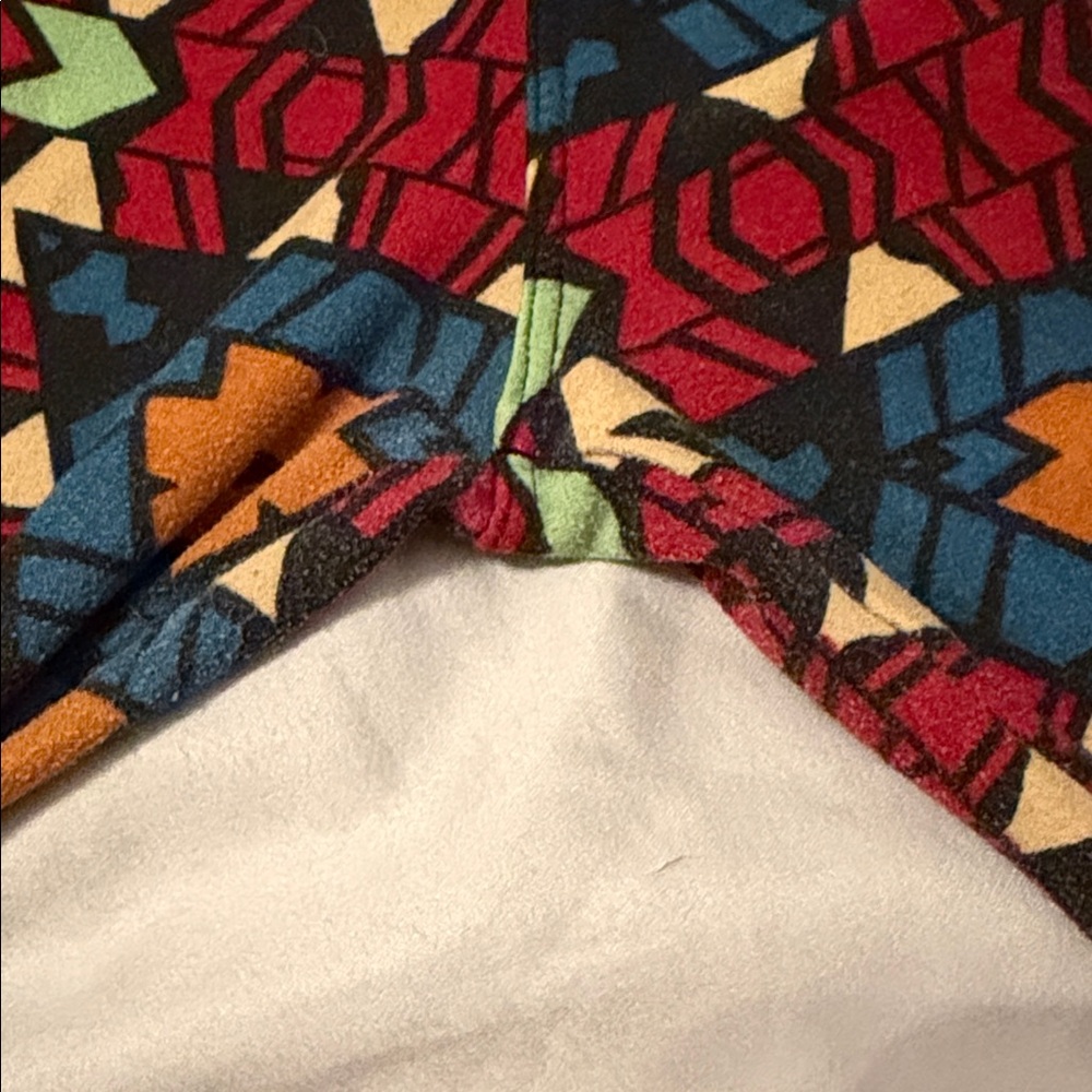 Colorful Geometric Pattern leggings - Picture 2 of 2